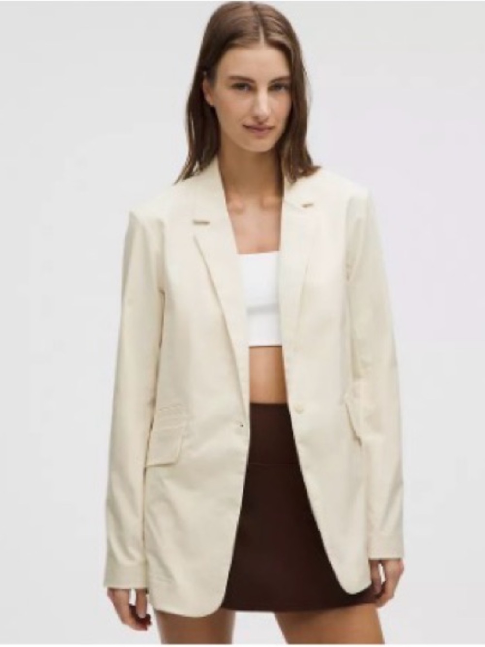 Lululemon Relaxed Fit Twill Blazer